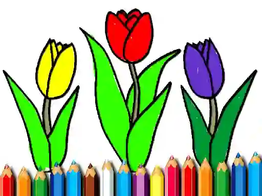 Cluiche Back To School: Spring Time Coloring Book ar líne