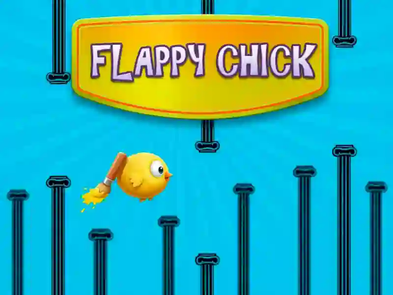 Cluiche Flappy Chick ar líne