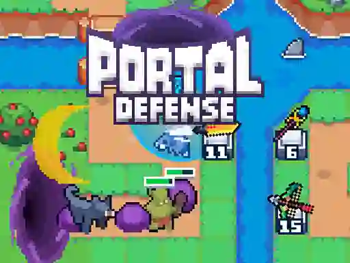 Cluiche Portal Defense ar líne