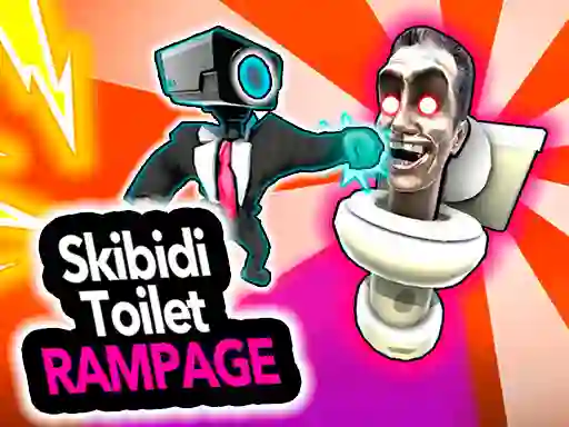 Cluiche Skibidi Toilet Rampage ar líne