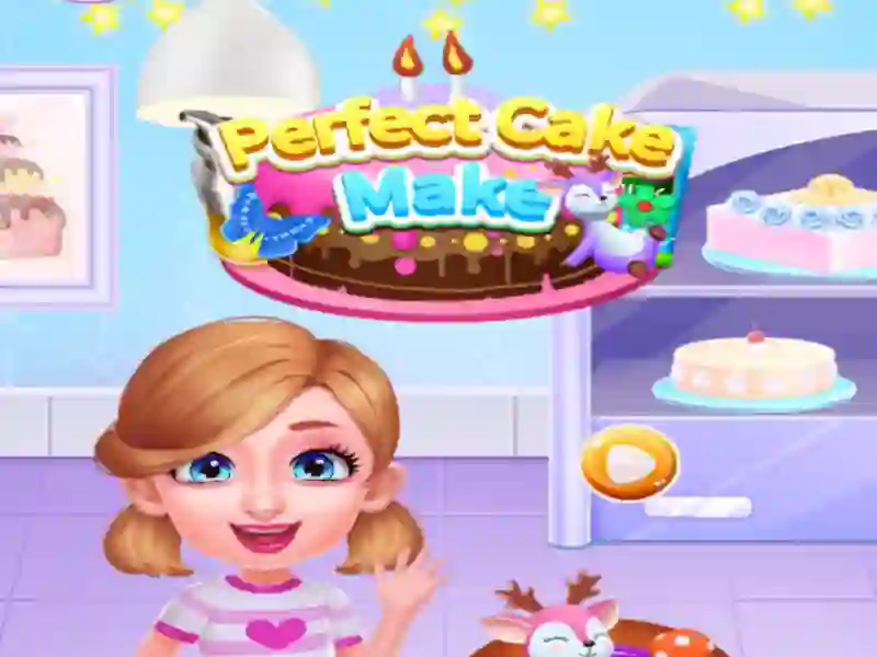 Cluiche Perfect Cake Maker ar líne