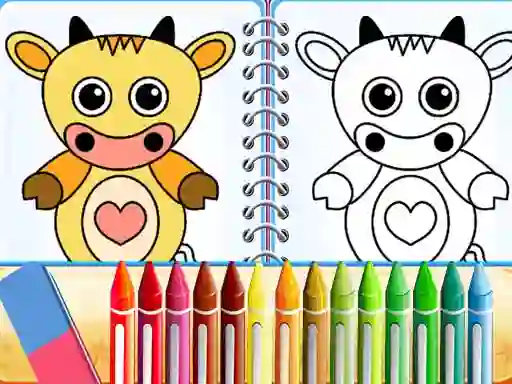 Cluiche Lovely Pets Coloring Pages ar líne