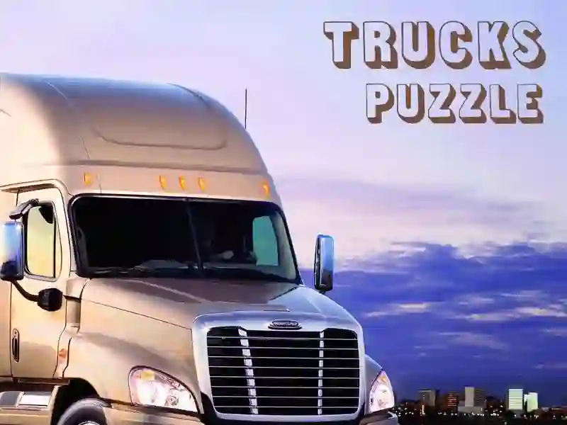 Cluiche Trucks Puzzle ar líne