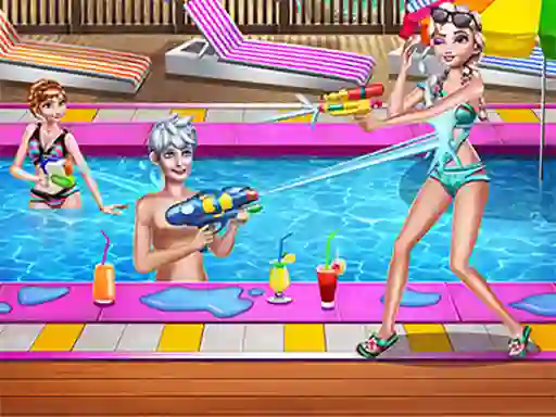Cluiche Family Pool Time ar líne