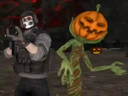 Cluiche Masked Forces: Halloween Survival ar líne