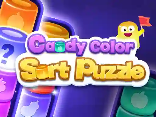 Cluiche Candy Color Sort Puzzle ar líne