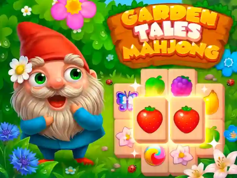 Cluiche Garden Tales Mahjong ar líne