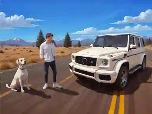 Cluiche G Wagon City Driver ar líne