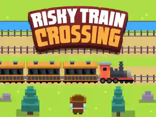 Cluiche Risky Train Crossing ar líne