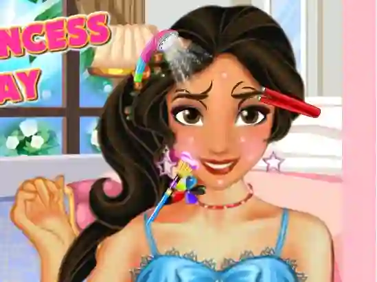 Cluiche Latina Princess Spa Day ar líne