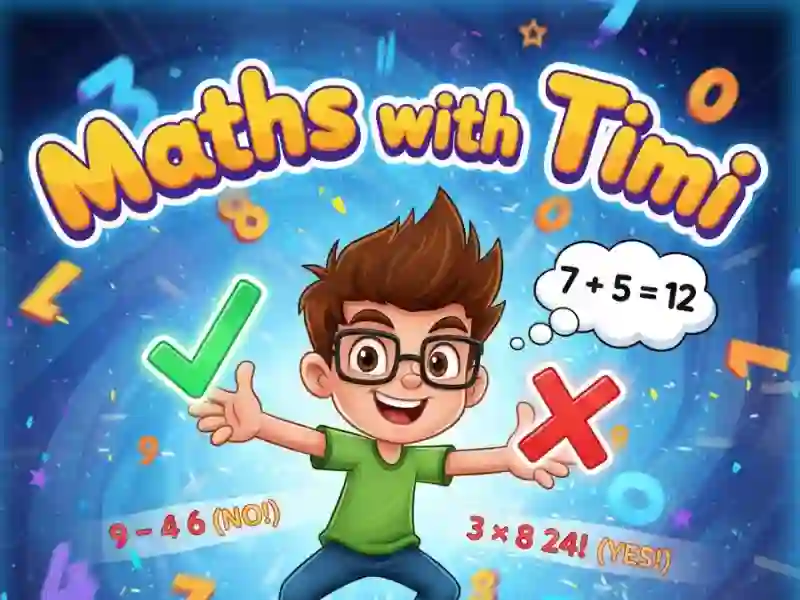 Cluiche Maths with Timi ar líne