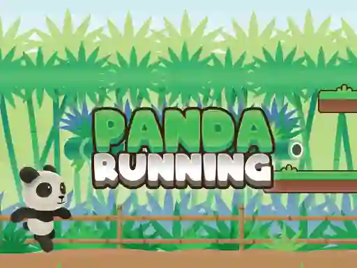 Cluiche Panda Running ar líne