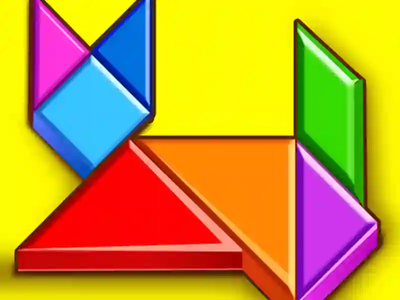 Cluiche Tangrams ar líne