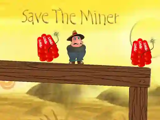 Cluiche Save The Miner ar líne