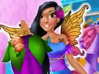 Cluiche fairy princess dresser ar líne