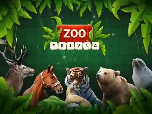 Cluiche ZOO Trivia ar líne