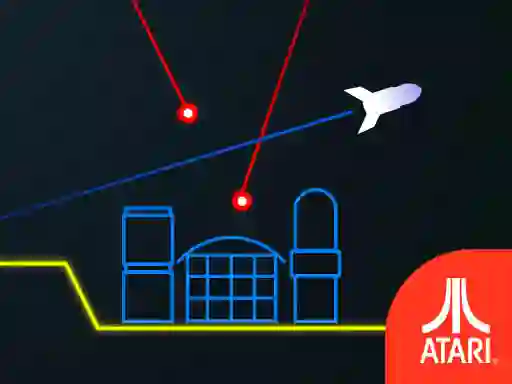 Cluiche Atari Missile Command ar líne