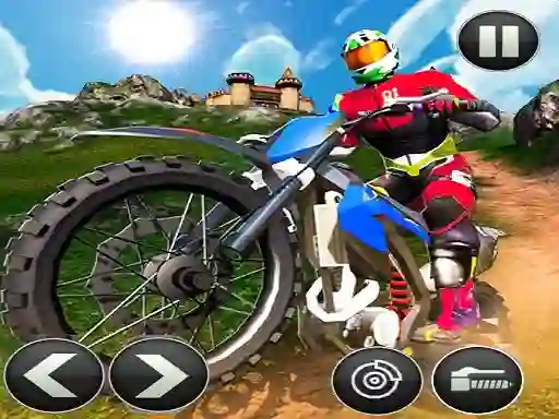 Cluiche Offroad Bike Race 3d ar líne