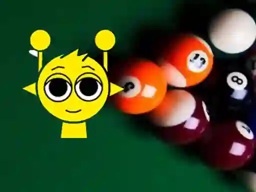 Cluiche Sprunki 2Players Billiard ar líne