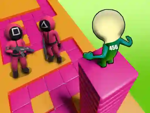 Cluiche Squid Game Stacky Maze ar líne