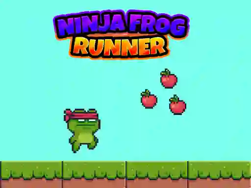 Cluiche Ninja Frog Runner ar líne