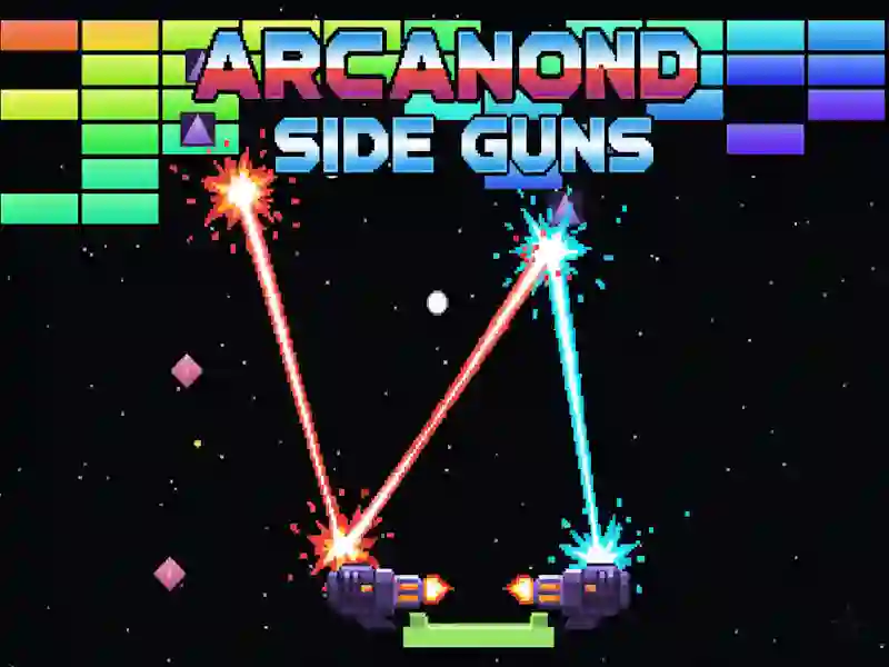 Cluiche Arcanoid Side Guns ar líne