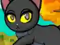 Cluiche Purrfect Kitten Halloween ar líne
