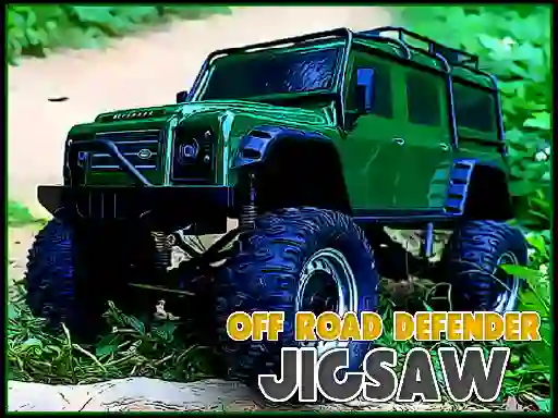 Cluiche Off Road Defender Jigsaw ar líne