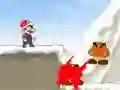 Cluiche Mario Christmas combat ar líne