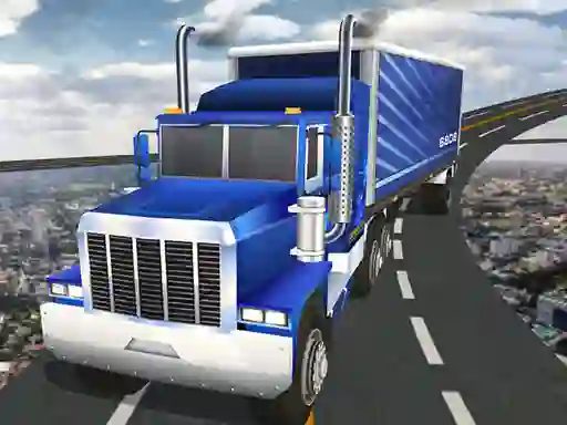 Cluiche Impossible Truck Track Driving ar líne
