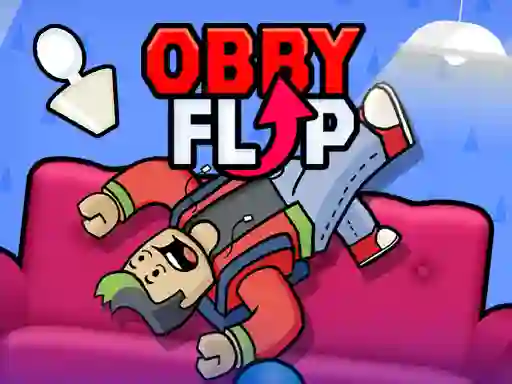 Cluiche Obby Flip ar líne