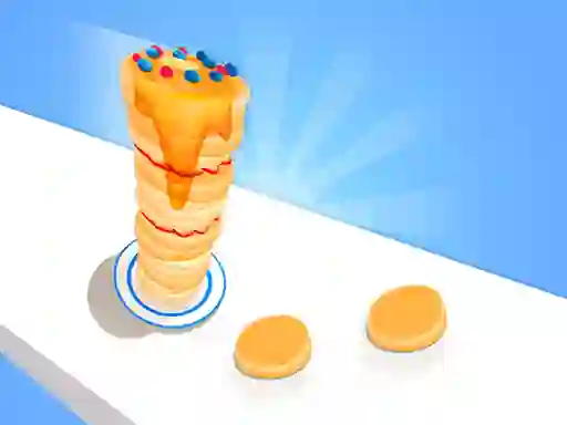 Cluiche Pancake Tower 3d ar líne