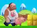 Cluiche Pink Running Pig ar líne