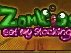 Cluiche Zombies Eat My Stocking ar líne