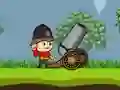 Cluiche Cannons and Soldiers mountain offense ar líne