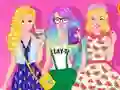 Cluiche Barbie Weekend Outfit ar líne