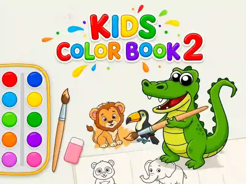 Cluiche Kids Color Book 2 ar líne