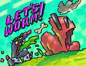 Cluiche Let's Worm! ar líne