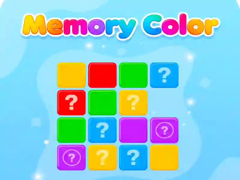 Cluiche Memory Color ar líne