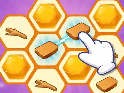Cluiche Collect Honey Puzzle ar líne