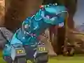 Cluiche Dinotrux builder create & print ar líne