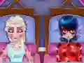 Cluiche Ladybug And Elsa's First Aid ar líne