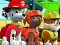 Cluiche Pazzle Paw Patrol ar líne