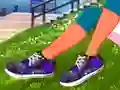 Cluiche DIY Galaxy Shoes ar líne