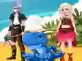 Cluiche Disney Couple And Dragons ar líne