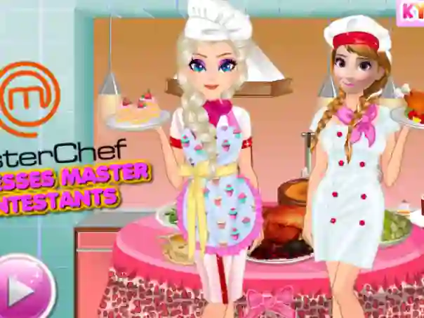 Cluiche Princesses Masterchef Contestants ar líne
