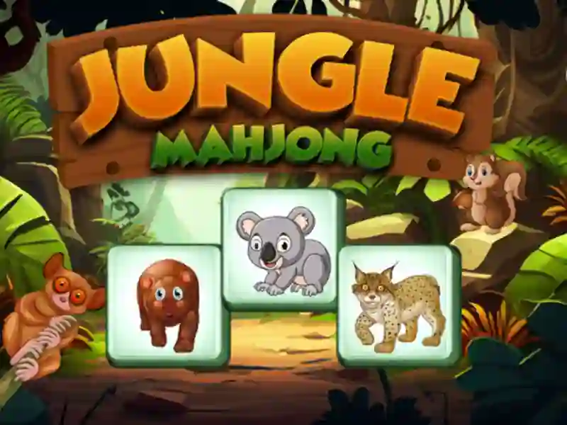 Cluiche Jungle Mahjong ar líne