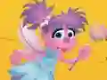 Cluiche 123 Sesame Street: Abby's Sandbox Search ar líne
