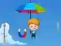 Cluiche Umbrella Falling Guy ar líne