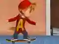 Cluiche Alvinnn und Die Chipmunks: Skateboard Wahnsinn ar líne